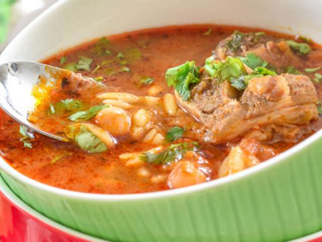 recette chorba langue d'oiseau marocaine