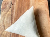 Comment plier une feuille de brick en triangle
