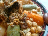 Couscous au osbane : couscous bel osbana algérien