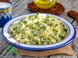 Couscous aux petits pois (mesfouf jelbana)