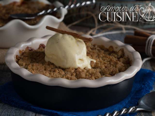 Recettes De Crumble Aux Pommes Et Gateaux