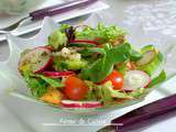 Fattouche: salade libanaise au pain grillé