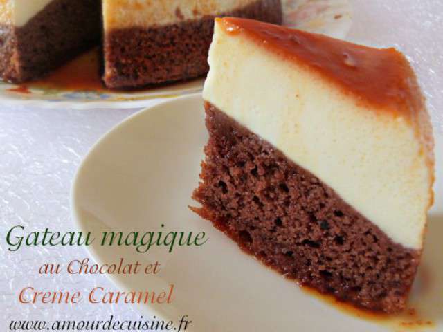 Les Meilleures Recettes De Gateau Magique Et Caramel