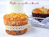 Muffins aux myrtilles extra moelleux