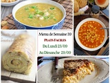 Planning repas semaine 39 : 7 idées de saison pour fin septembre