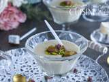 Pudding aux amandes dessert turc