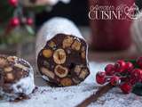 Saucisson au chocolat: cadeau gourmand