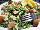 Taboulé libanais / salade variée au Boulgour