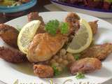 Tajine de croquettes d’aubergine en sauce blanche