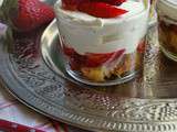 Trifles de fraises au mascarpone