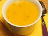Velouté de Courge Butternut au Curry et Coriandre/Vellutata di Zucca Butternut al Curry e al Coriandolo