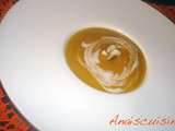 Thermomix : soupe butternut, noisettes