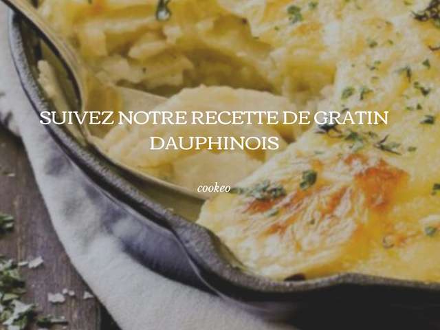 Recette Gratin dauphinois au Cookeo (facile, rapide)