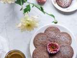 Foodista challenge 16 : Biscuits au sarrasin, pavot et sirop de violette