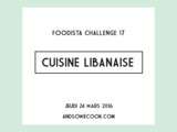 Foodista challenge 17 : Annonce du thème