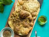 Foodista challenge 17 – Man’ouché au zaatar ou galette libanaise au thym
