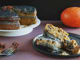 Naked cake d’Halloween aux carottes