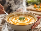 Potage carottes patate douce : la recette maison pour une texture veloutée