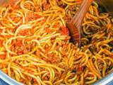 Spaghetti à la mijoteuse