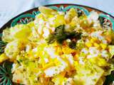 Marocaine facile : salade de pomme de terre, persil et oignon de Sisco