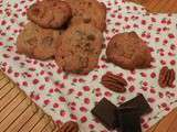 Cookies chocolat et noix de pécan