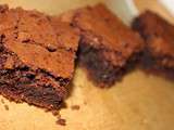 Brownies tout chocolat selon Martha Stewart