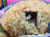 Muffins au mascarpone – Coeur chocolat