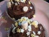 Aratta Touille. • Faux cupcakes, fondants au chocolat