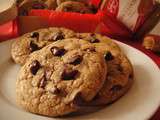 Cookies à la pâte de spéculoos & aux pépites de chocolat