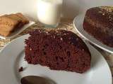 Gâteau au yaourt au chocolat & à la farine de chataîgnes (recette de Philippe Conticini)