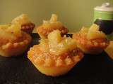 Mini tartelettes à l'ananas (recette de Christophe Felder)