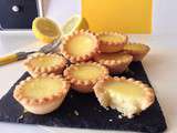 Tartelettes au citron  minute  (recette de Christophe Felder)