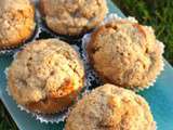Muffin Crumble à la Rhubarbe