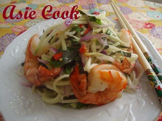 Recettes de Salade de mangue verte