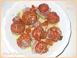 Courgettes farcies avec tomates