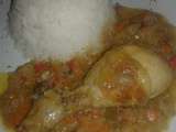 Poulet yassa (sauce oignons)
