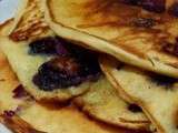 Pancakes myrtilles, une douceur pour le week-end