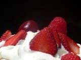 Pavlova le retour… pour un dessert parfait en rouge et blanc