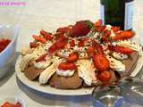 Pavlova Choco-fraises