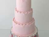 Gâteau rose et cupcakes pour France 3
