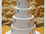 Wedding cake blanc - Nîmes