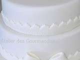 Wedding cake tout blanc