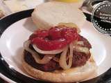 Burgers de boeuf bbq fromage