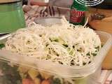 Salade de kale à la mexicaine avec vinaigrette crémeuse à l’avocat