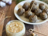 Boulettes de lentilles et aillade