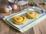 Nids de pâques aux pommes de terre