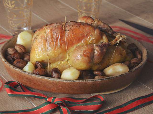 Recettes de Pintade rôtie et Plat de Noël