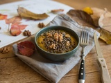 Purée de patidou, lentilles vertes et noix – Patidou bowl