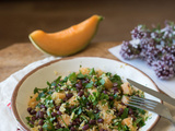 Salade d’azukis, boulghour et melon (made in Gers #21)