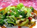 Salade printanière et vitaminée